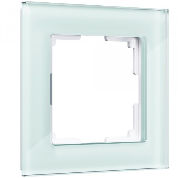 Рамка на 1 пост Werkel WL01-Frame-01 Favorit (натуральное стекло) - купить в Минске