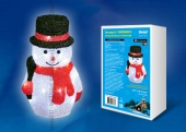 Фигура светодиодная «Снеговик-3» ULD-M1827-030/STA WHITE IP20 SNOWMAN-3